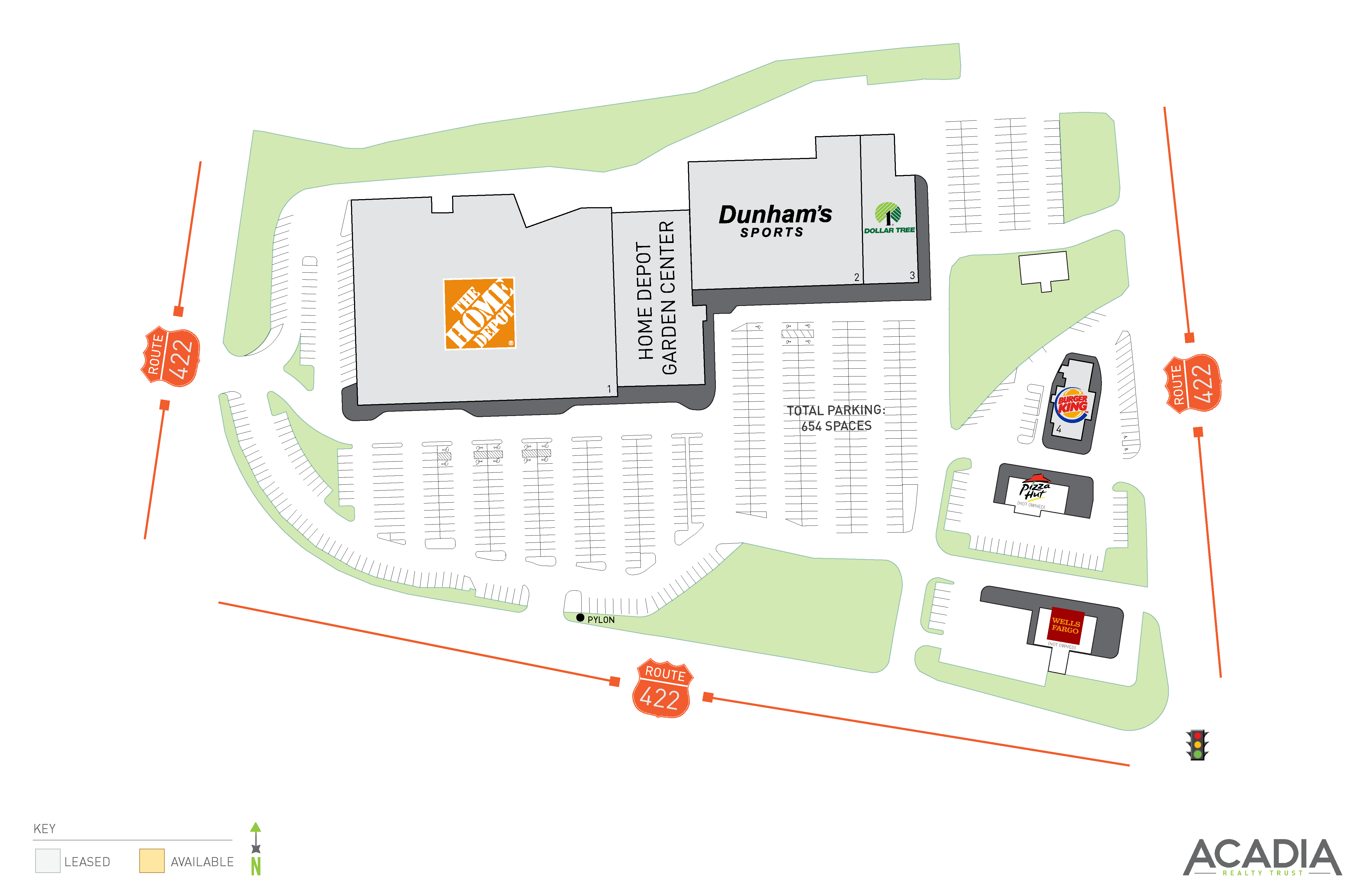 Plaza 422 Site Plan